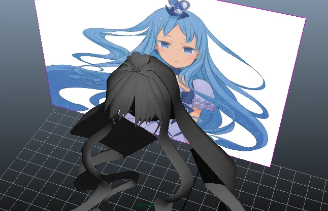 髪の毛できた 