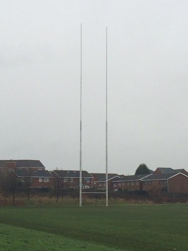 babycope's tweet image. Worlds tallest rugby posts #anyneed?