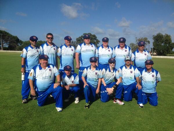 NSW T20 blind cricket team lost to SA with 2 balls to spare after posting 249 off their 20 overs