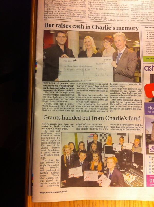 CharlieDMF's tweet image. Mission accomplished for 2013. Here's to 2014. Thanks to all our supporters x