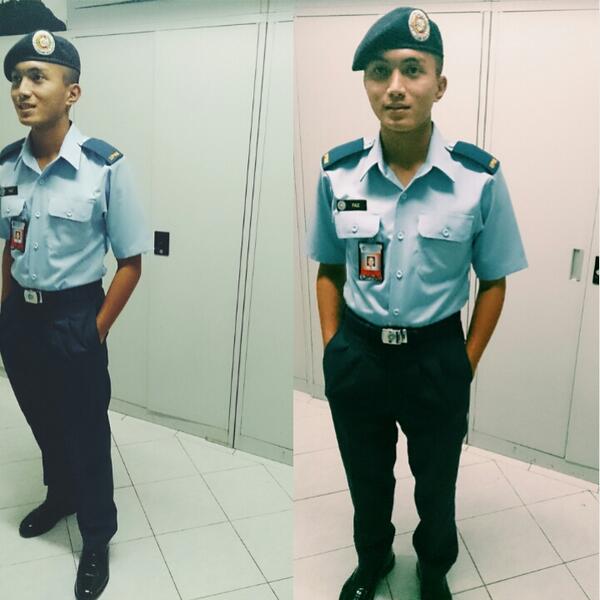 Faizhjkassim A Twitter I Am Royal Malaysian Airforce First Time Sarung Baju No 3 Hehehe Http T Co Vcbz0lnmbg Twitter
