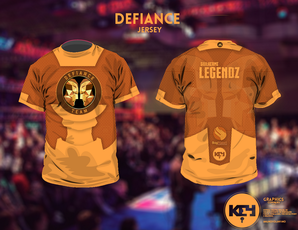 Pixel_Agency's tweet photo. Jersey produzida para o @Defiance_Team. http://t.co/js8kSXTnIv