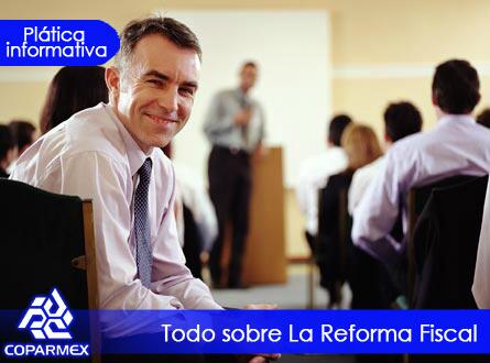 Este 07 de Enero no te pierdas la plática informativa sobre la #reformafiscal .
más informes al tel. 7 18 19 01