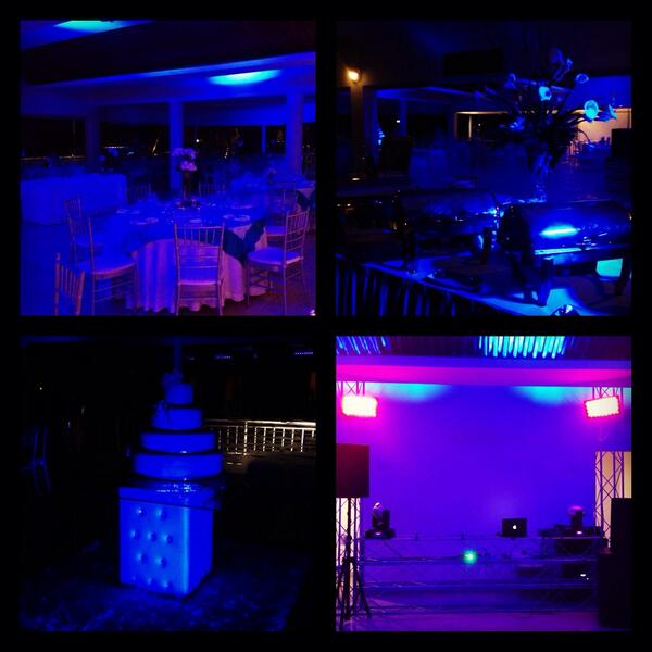 eventopiard's tweet photo. #yesterday #latepost Iluminación y montaje de la boda de Franchesca Ovalle #lights #sound #music #dj #specialeffects http://t.co/uHTRzY72Xl