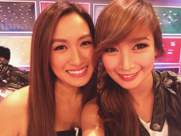 look who's with me?! ❤️ ms. @laureenuy tune in now! #spinnationph at tv5