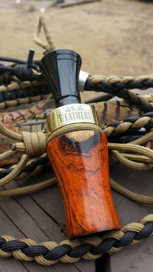 NateWeathers's tweet photo. New duck call for 2014. Tell me what you think... http://t.co/0weWMRfGMW