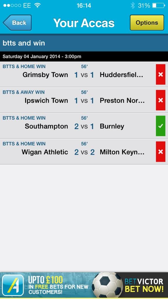 dbrewster1989's tweet photo. @FootyAccums the goals are in, just need the results now! http://t.co/wbCK8Yozb3