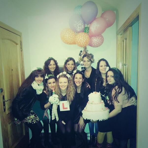 De despedida por las murcias con mis moninas:-)