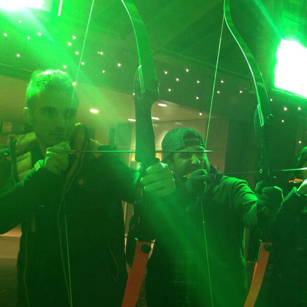 "Wanna get drunk and shoot arrows at things?" -My buddy who sold his company to Google.