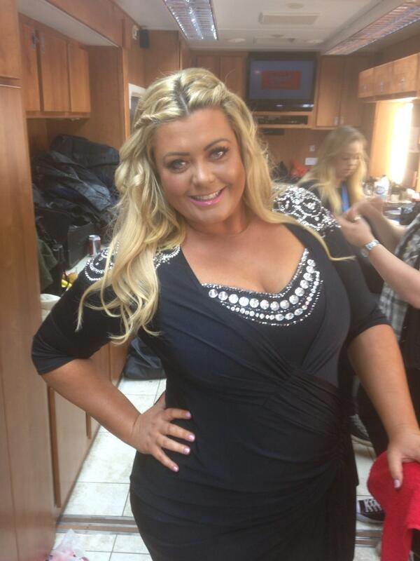 gemma collins swimming costume
