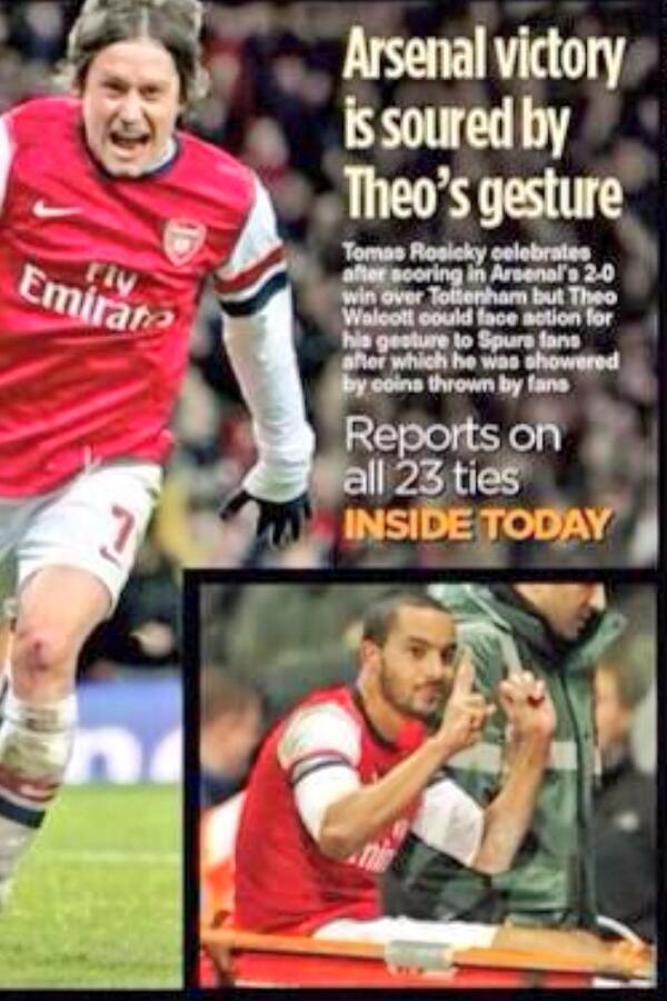 Oh give over!! This is ridiculous, I would of done the same and i support Tottenham!!