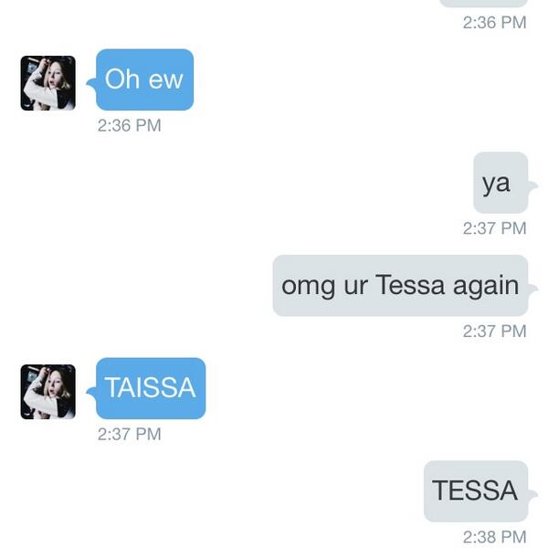 Typical convos with the bae.