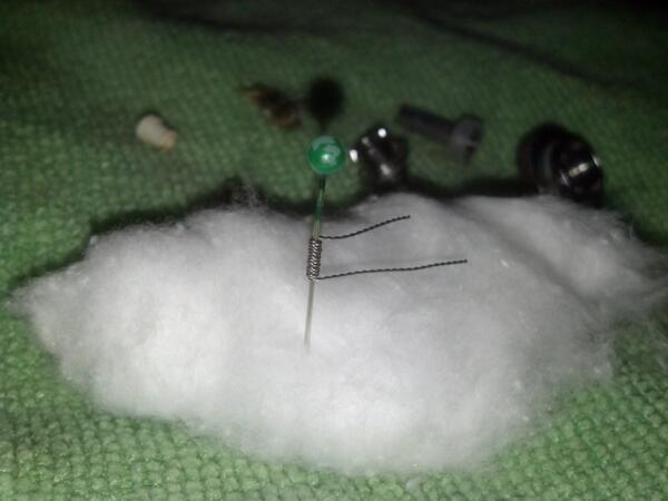 gringochaz's tweet image. It's rebuild time. Cotton in @kangertech #ProTank ?  Sure. #twisted #ecigs