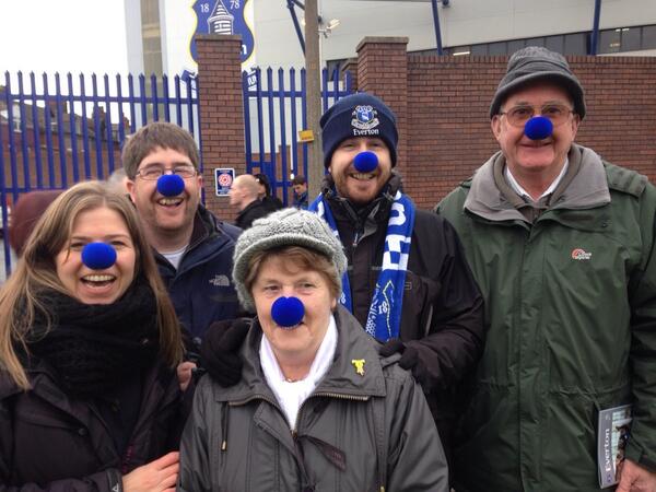 Great fun at the match today #bluenoses #EFCQPR