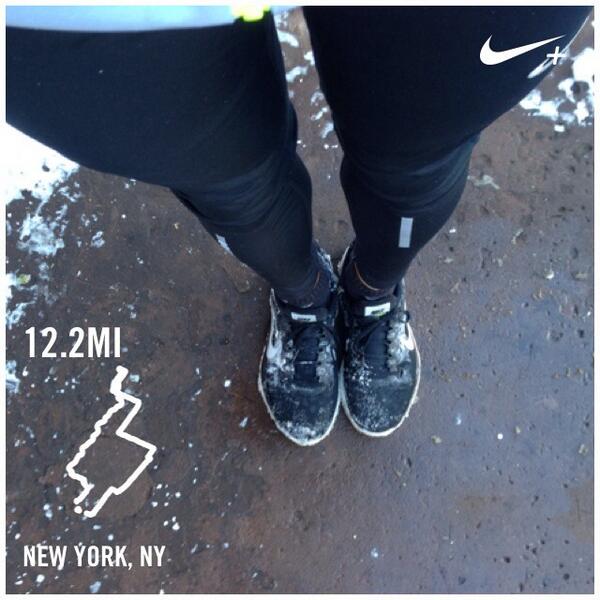 arunninglifetc's tweet image. @NikeRunning I was mistaken it was a 12 mile run. #Nikeshield tech was perfect in the elements today. #justdoit