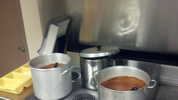 Serving up some hot chili tonight for Loaves and Fishes. Come by and join us. Faith Lutheran at 5:30. #ilovebranson