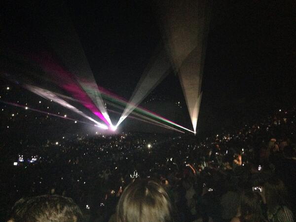 ZeroSixChick's tweet photo. What a fab 2 weeks! Home with the family then @the_prodigy &amp; @RudimentalUk for NYE, off the scale amazing! #HNY http://t.co/BbSXwlj1aP