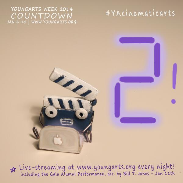 YoungArts's tweet image. 2 DAYS until #YAWeek2014!! Retweet this photo for a chance to win the figurine + share the excitement. #YAcountdown