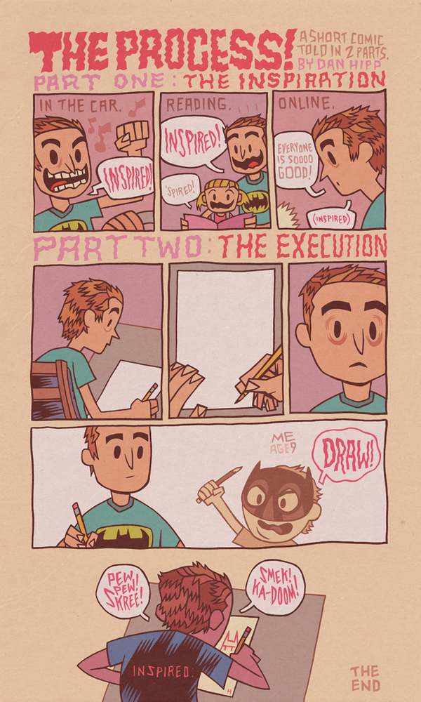 I'm occasionally asked about my process, so I made this for you.  This may not be what you had in mind. 