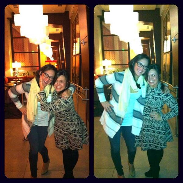 magmcgill's tweet photo. Just hanging with my bestie in the Hott http://t.co/Ip5BagI1QP