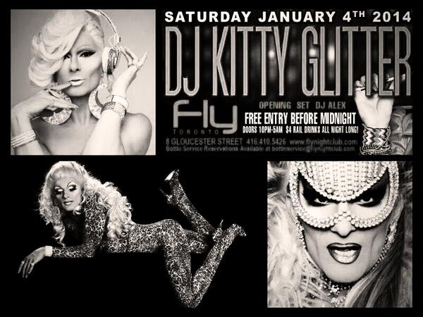 All set for a PROJECT night out with DJ Kitty Glitter! See you on the dancefloor!