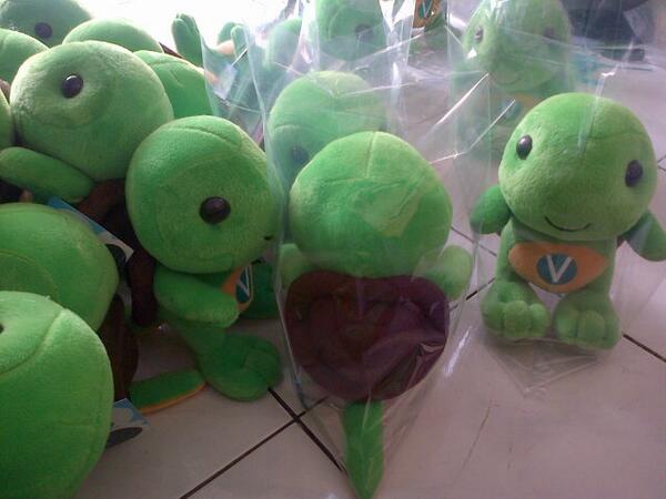 kiwari_ind's tweet image. Makhluk2 hijau&amp;amp;bertempurung lucu. Siap dibungkus untuk Vertesac.. Bersiap.. Siapa tau kebagian! #bonekakiwari