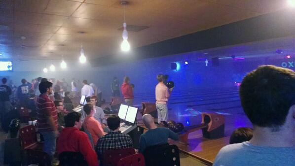 custompro98's tweet image. #betawooden dance bowling party. What a way to end 3 days!