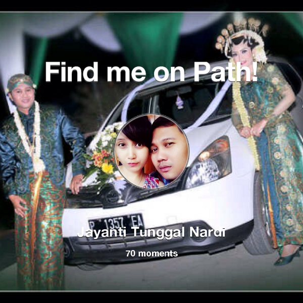 I've shared 70 memories with my friends on #Path - see them now at path.com! #thepersonalnetwork