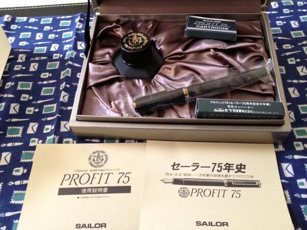 black_s1s's tweet photo. プロフ���ット７５。デッドストックとして弘前市の久三郎で購入。 http://t.co/MhVscOTzoc