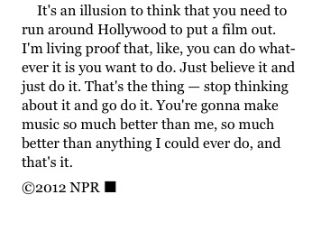 anugrahaditya's tweet photo. @Pharrell 's quote on his music, I adore this guy http://t.co/EipQhdTvz4