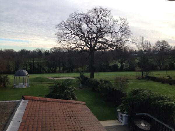 My morning view for the nx month before I move in the new house.