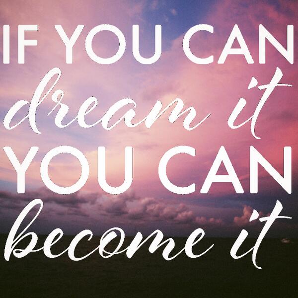 diananyad's tweet photo. The best way to live is to live your dream! http://t.co/LIuUrHlpqq