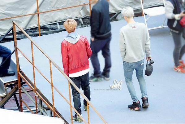 131019 #HUNHAN @ SMTBeijing rehearsal