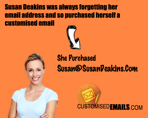 CustomisedEmail's tweet photo. Always forgetting your email address? http://t.co/B6c3kMFiJb