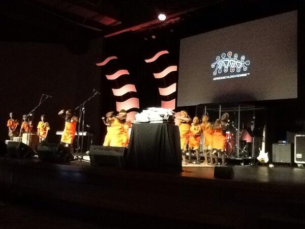 fan_of_greatest's tweet image. #africanchildenschoir performing at #lifeaustin 1/5/2014.