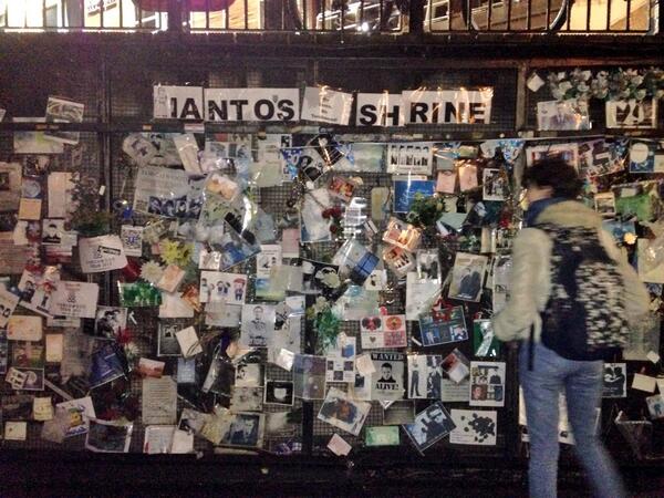 Ianto's Shrine, Cardiff Bay