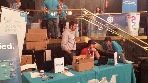 multitechdotnet's tweet photo. @multitechsys engineers have been at it for 48 hours now. #ATTHack @attdeveloper http://t.co/BEXAWTRb9d