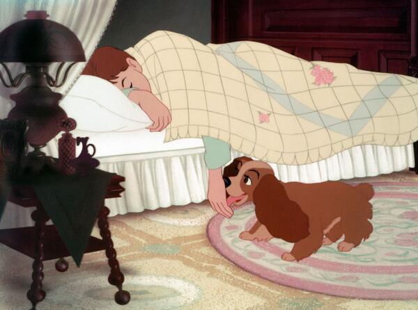 “Can’t you explain to Lady about Sundays?” - Jim Dear #LadyAndTheTramp