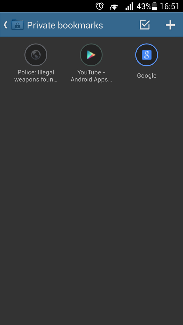 NextBrowser's tweet image. Better interactive experience.Private bookmarks v1.1 has been released:play.google.com/store/apps/det…