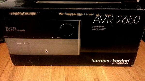 MostBidded's tweet image. Harman Kardon AVR 2650 7.1 95-Watt A/V Receiver HDMI $217.5 #ashes #ashes2014 #watt goo.gl/kB1Rr4