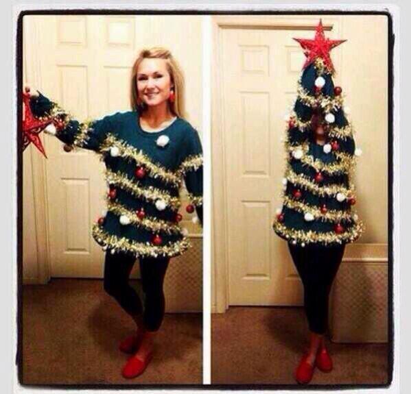 RacialOlympics's tweet photo. Whites take the lead in the ugly Christmas sweater event http://t.co/yYiQAi07JP