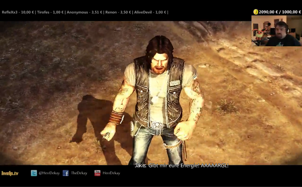 LordWaldimart's tweet image. Jake sammelt Kraft für seine Genkidama! #RideToHell @HerrDekay