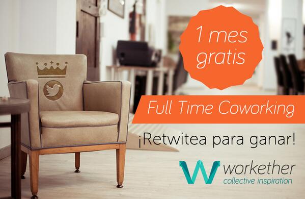 Workether's tweet photo. ¡Los #Reyes del #Coworking traen un regalo para todos los #Freelance de #Valencia! Mañana seleccionaremos al ganador http://t.co/yZUdg4miP7