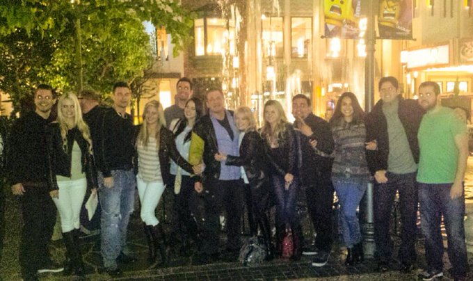 Scary Movie Saturday with the crew ???
@BigAlPeoplesPal @JoelBerliner 
@JessicaDBentley @RPomplun @AlexCapriola_MV