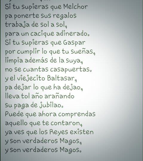 BelenLynx's tweet photo. Preciosa letra del gran Kike Remolino. Nada más que añadir. http://t.co/y2UzoaHA2S