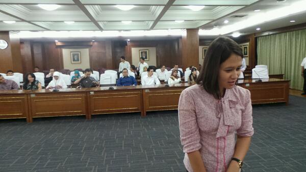 Suasana pemberkasan CPNS Kementerian PANRB 2013