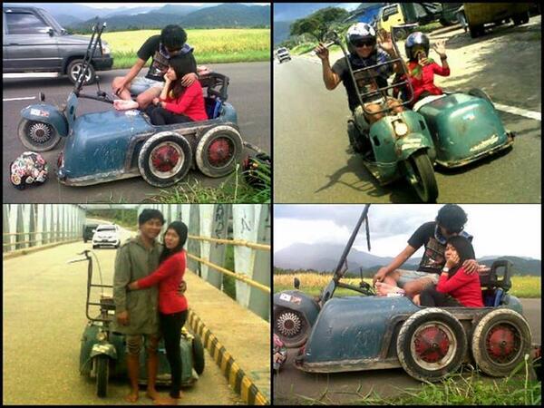 Ini yg nama'a CINTA SEJATI #vespa