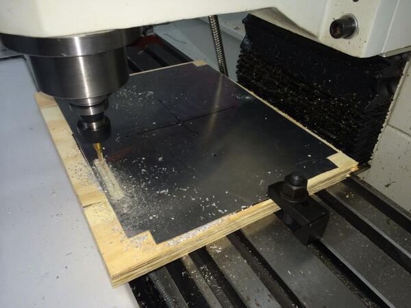 We are at the final stages of testing Hero One! In the meantime, here's an image of our CNC machine at work #Litecoi…