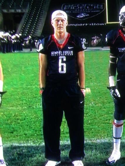 John Peery (@apopkajohn) on Twitter photo APK QB Zack Darlington, capt. at Semper Fi HS all-star game. Won't play but will soon be at <a href="/Huskers/">Nebraska Huskers</a> APK QB Zack Darlington, capt. at Semper Fi HS all-star game. Won't play but will soon be at <a href="/Huskers/">Nebraska Huskers</a>