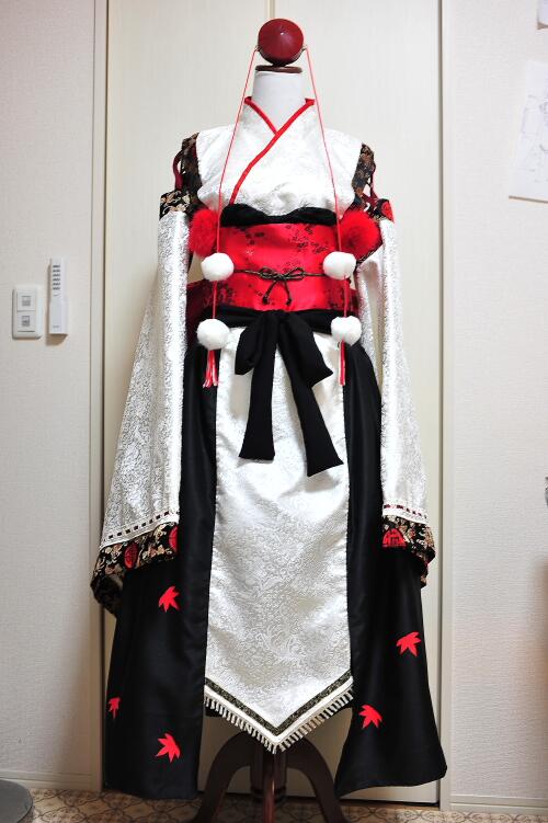 昨年製作しました犬走椛 天狗装束バージョンアレンジ衣装